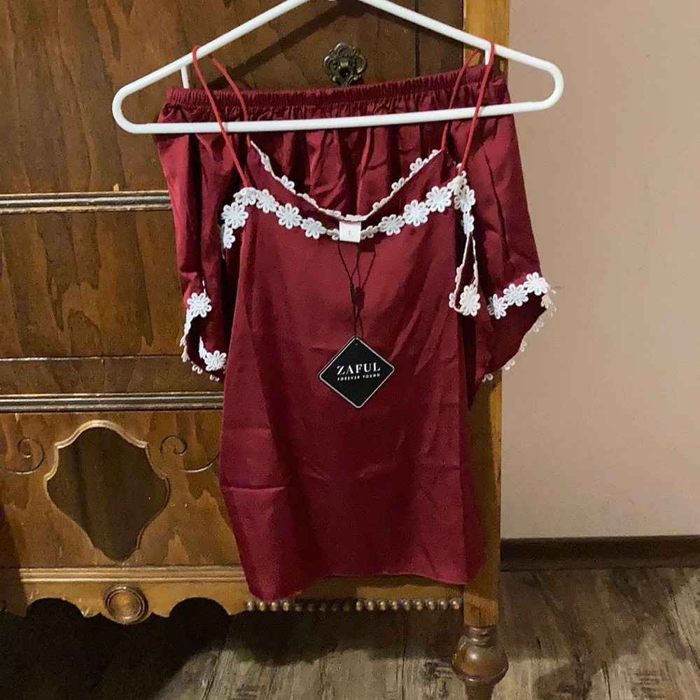 Brand New Zaful silk sleep set